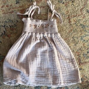 Jamie Kay Cream and Pink Kids Dress